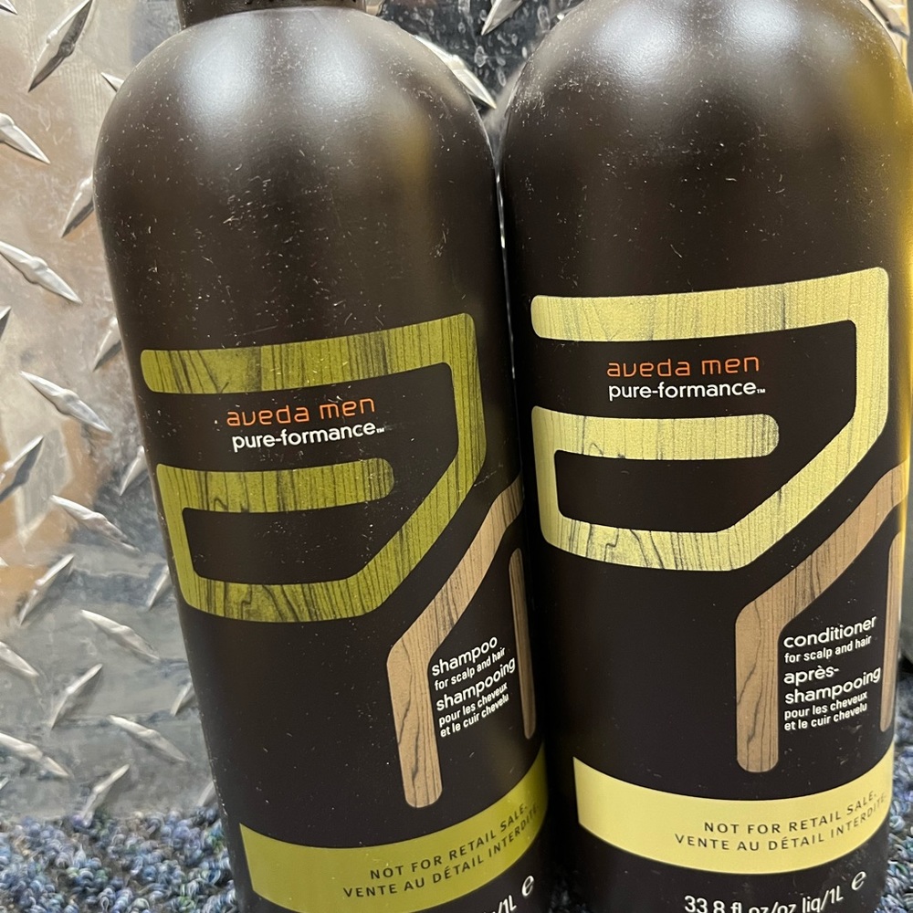 AVEDA Men Pure Formance Shampoo & Conditioner Liter duo…